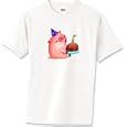Pig Blowing a Candle - Birthdays / Retirement / Age Adult T-Shirt