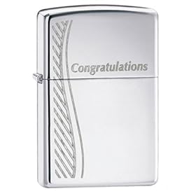 Zippo Congratulations Pocket Lighter