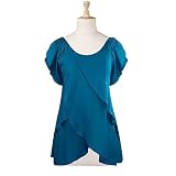 Layered Tulip Panels Top (Petite, Tall & Misses Sizes XS-3X)