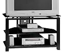 36" TV Base - Black