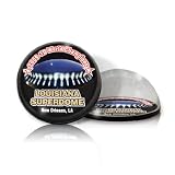 NFL New Orleans Saints Round Crystal Magnetized Paperweight