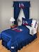 New York Giants NFL Locker Room Jersey Mesh Bed Set - Full