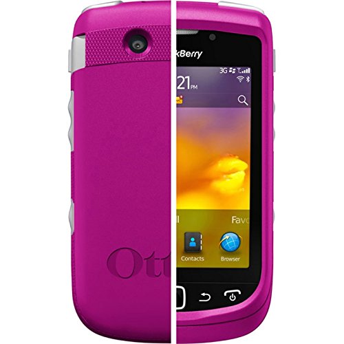 Great Value OtterBox Commuter Series Hard Case for BlackBerry Torch 9800 9810 Pink-White