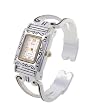 Geneva Platinum Women's Roman Numeral Two-Tone V Band Bangle Watch��