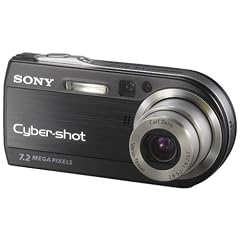 Sony DSC-P150 Cyber-shot Digitalkamera (7 Megapixel) in schwarz