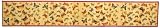 Laser Printed Split Bamboo Butterflies 12" x 72" Runner