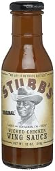 Stubb's Original Wicked Chicken Wing Sauce, 12-Ounces Bottles (Pack of 6)