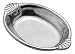 Wilton Armetale Scallop Handle Small Oval Bowl