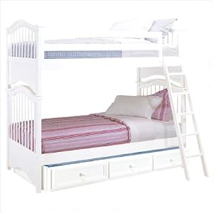 Woodland White Classic Bunk Bed
