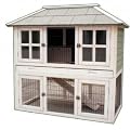Hasenstall 125x68x117cm 2 Etagen wei�