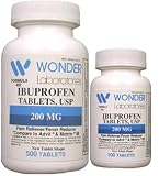 Ibuprofen 200 mg, for the Temporary Relief of Minor Aches and Pains - 600 Tablets #4625