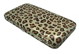 CHEETAH PRINT FLAT OPERA WALLET CLUTCH PURSE BY DESIGNSK