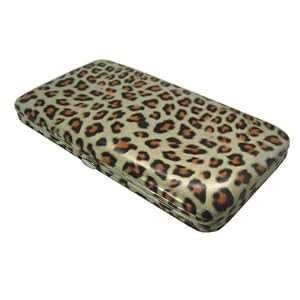 Buy CHEETAH PRINT FLAT OPERA WALLET CLUTCH PURSE BY DESIGNSK by DesignSK