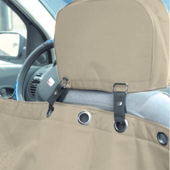 KHAKI - PPE Back-Seat Pet Hammock KHAKI - PPE Back-Seat Pet Hammock