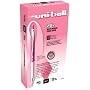 uni-ball Pink Ribbon 207 Retractable Medium Point Gel Pens, 12 Black Ink Pens(1745267)