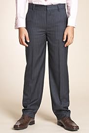 Autograph Straight Leg Stripe Suit Trousers