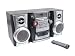 Electronics : GPX HM3034 30-Watt Stereo System with 3-Disc CD Player, AM/FM Tuner, and Dual Cassette Deck