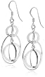 Sterling Silver 3-D Globe Gypsy Earrings