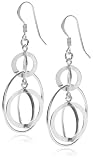 Sterling Silver 3-D Globe Gypsy Earrings