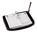 Calendar Base W/ Pencil Holder,7-6/7x8-2/3x1-1/2, BK