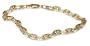 14k Yellow Gold 5mm Italian Anchor Bracelet, 8"