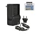 Replacement Rapid Battery Charger (Incl. Car and European Plug Adapters) For The Nikon D50, D80, D90 Cameras