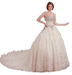 Sexy Chiffon/Taffeta/Tulle Crystal Lace Crystals Beaded Applique  Dress