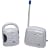 H+H 2-Kanal-Babyphone BM 862 mit optischer Anzeige 400m