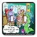 Londons Times Fish Fishing Deep Beneath Cartoons - Fish In A Net - Light Switch Cover...