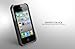 SGP iPhone 4S Leather Case Genuine Leather Grip Series [infinity Black]