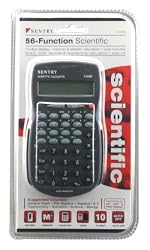 Sentry 56-Function Scientific Calculator, Black (CA656)