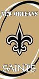 24 New Orleans Saints Beach Towels 30 X 60 Fiber Reactive Wholesale