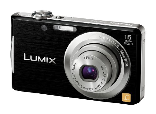 Panasonic デジタルカメラ LUMIX FH5 ブラック DMC-FH5-K