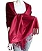 SCARF_TRADINGINC® Large Soft 100% Twill Pashmina Scarf Shawl Wrap
