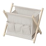 不二貿易 インテリアボックス リモコン・雑誌、新聞収納 アイボリー 69905