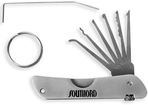 SouthOrd Pocket Lock Pick Set