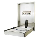 Foundations Wall-Mount Stainless Steel Diaper Changing Station - Vertical Surface Mount
