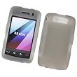 RIM Blackberry Storm 2 9550 Verizon Silicone Skin Case Cover Smoke Grey