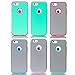 iPhone 6S Plus Case 5.5 inch,Premium Exact-Fit ltra Slim Hybrid Series HybridScratch Resistant Heavy Duty Dual Layer 2in1 hock AbsorbingSilicone Bumper Cover for Apple iPhone 6 Plus(Teal)