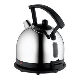 :Dualit, 1.7l Black Dome Cordless Kettle With Window