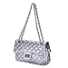 Designer Quilted Chain Faux Leather Shoulder Hand Bag Cross Body Handbag Purs...