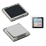 Young Micro TM Clear Snap On Hard Case with Screen Protector for Apple iPod Nano 6 6th Generation