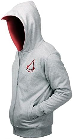 Assassin's Creed Style Connor Kenway Pullover Hoodie Sweatshirt Outwear L