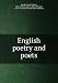 English poetry and poets bei Bücher zum Namen: 41BWv9CTpgL._SL75_