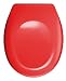 Wenko 19512100 Abattant Bergamo Rouge Thermodur