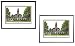 Kansas State Wildcats Framed Campus Photo Silver