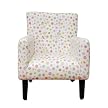 Floral Burst Tufted Kid's Chair