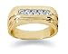 0.25 ctw. Woman's Round Diamond Wedding Band in 14K Yellow Gold