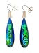 Handcrafted designer acrylic drop earrings