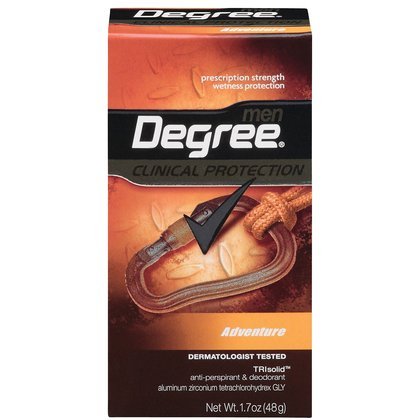 Degree Men's Clinical Protection Anti-Perspirant & Deodorant-Adventure-1.7 oz (Pack of 4)